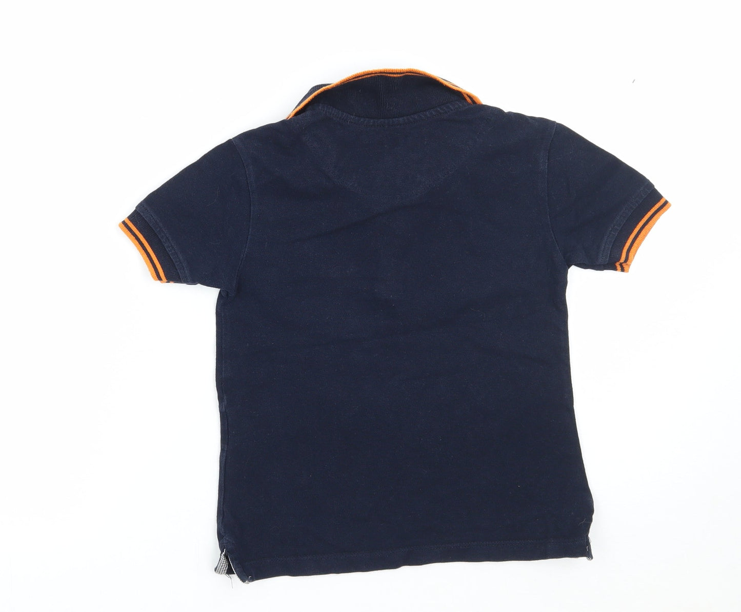 The Spitalfields Shirt Co Boys Blue   Basic Polo Size 5-6 Years