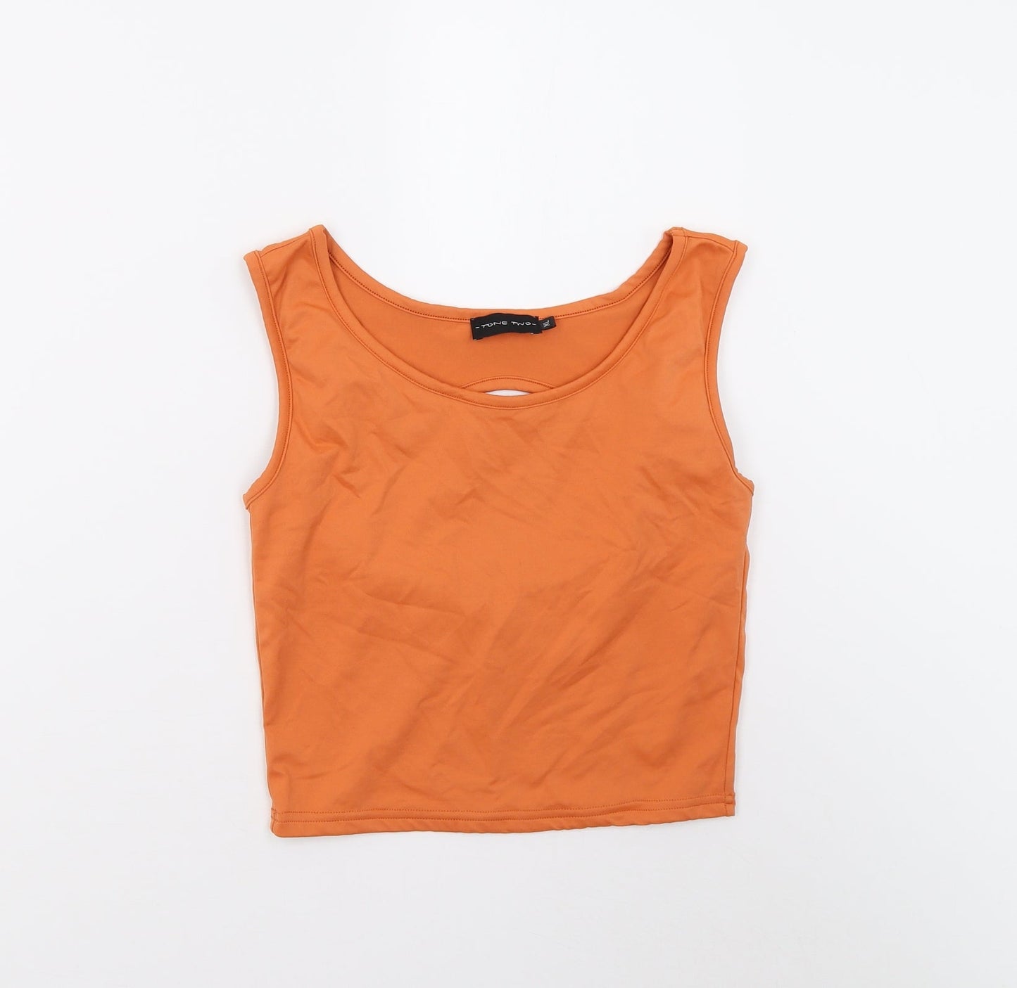 Tone Two Womens Orange   Basic Tank Size XL