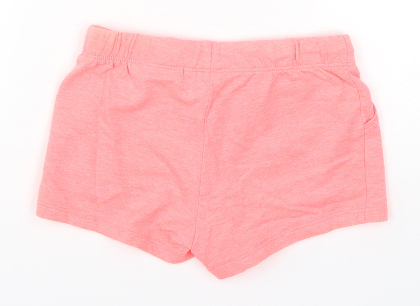 H&M Girls Pink   Sweat Shorts Size 6 Years