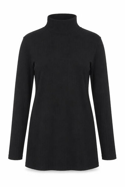 Front view of Principles women’s black basic t-shirt, size UK 12