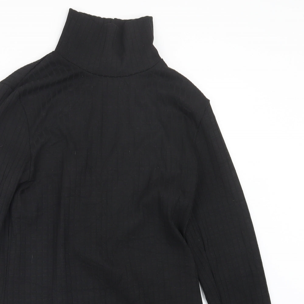 Principles Womens Black   Basic T-Shirt Size 12