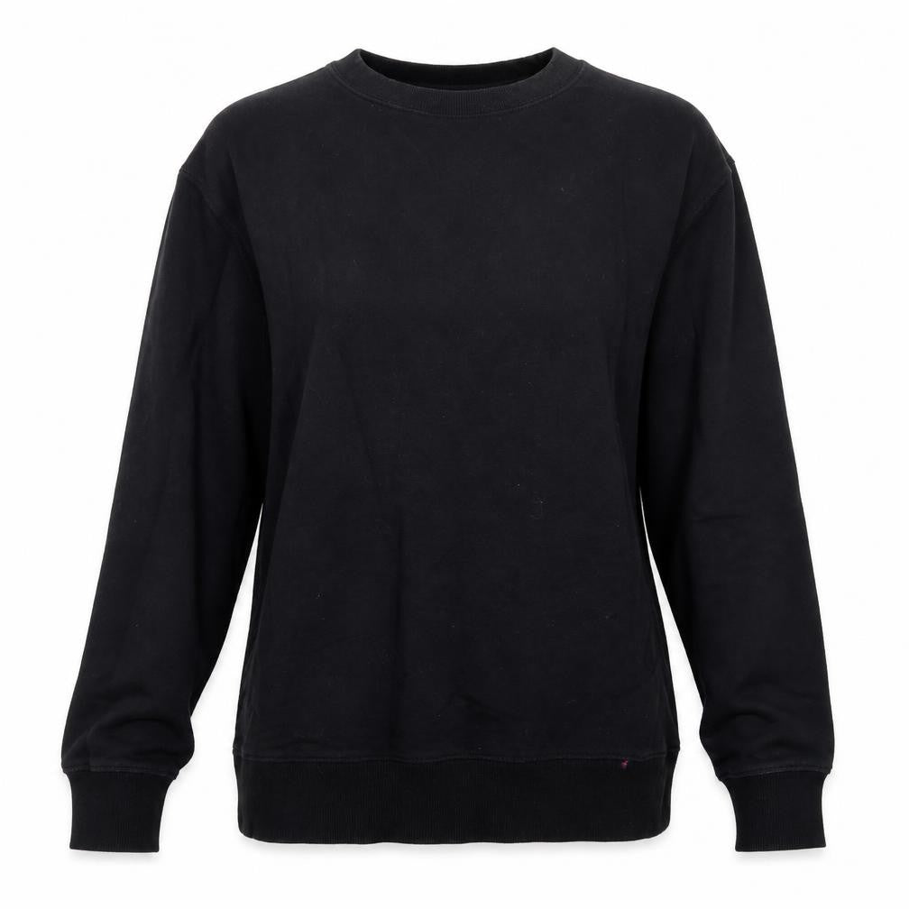 Preworn Womens Black  Knit Pullover Jumper Size M