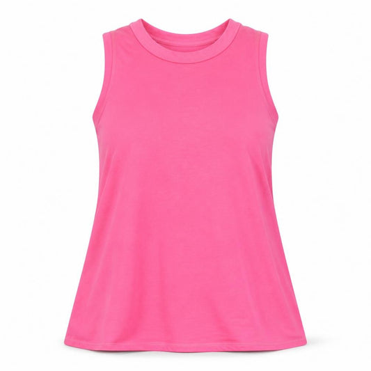 Papaya Womens Pink   Basic Tank Size 8