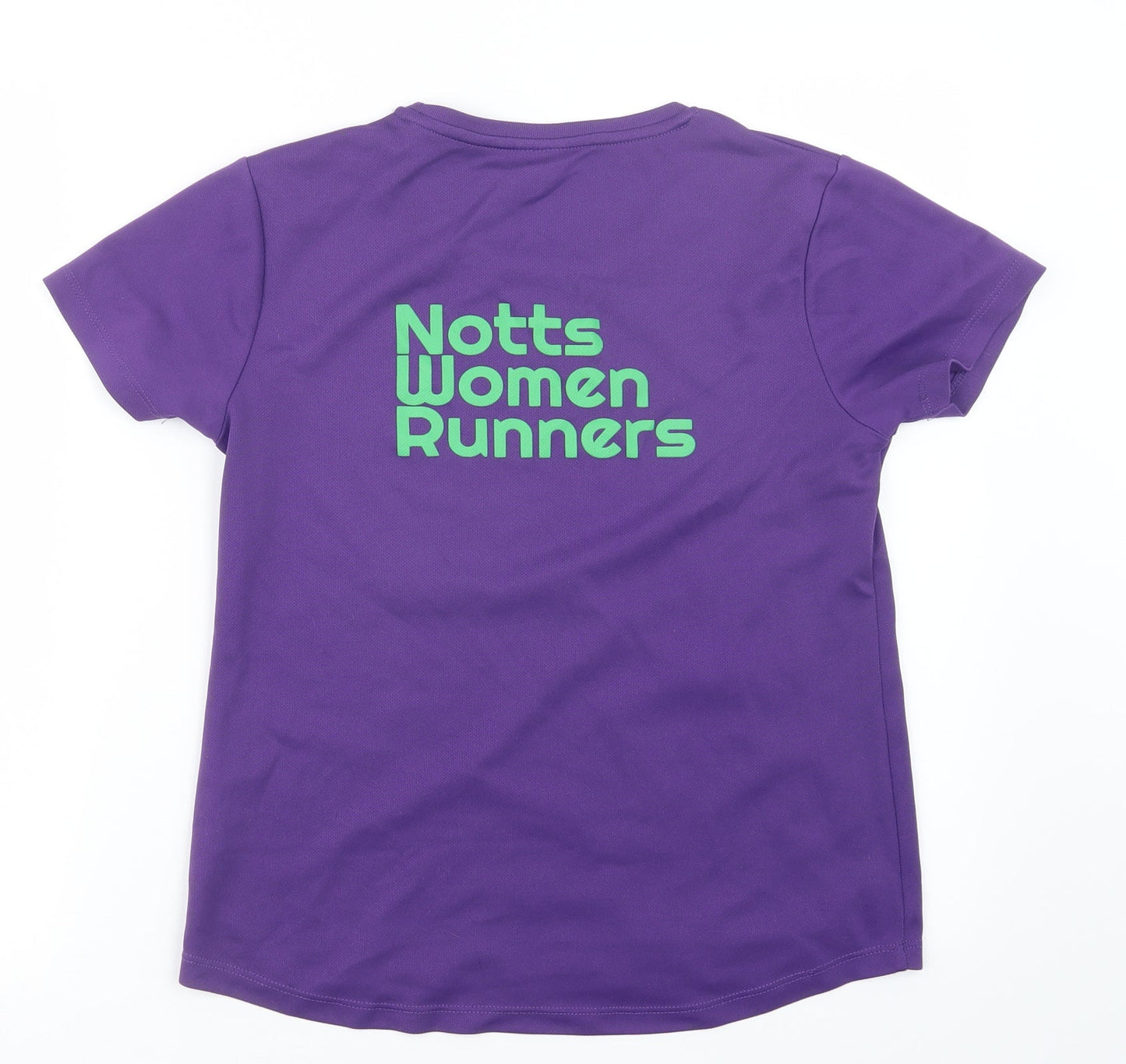 Awdis Womens Purple   Basic T-Shirt Size M