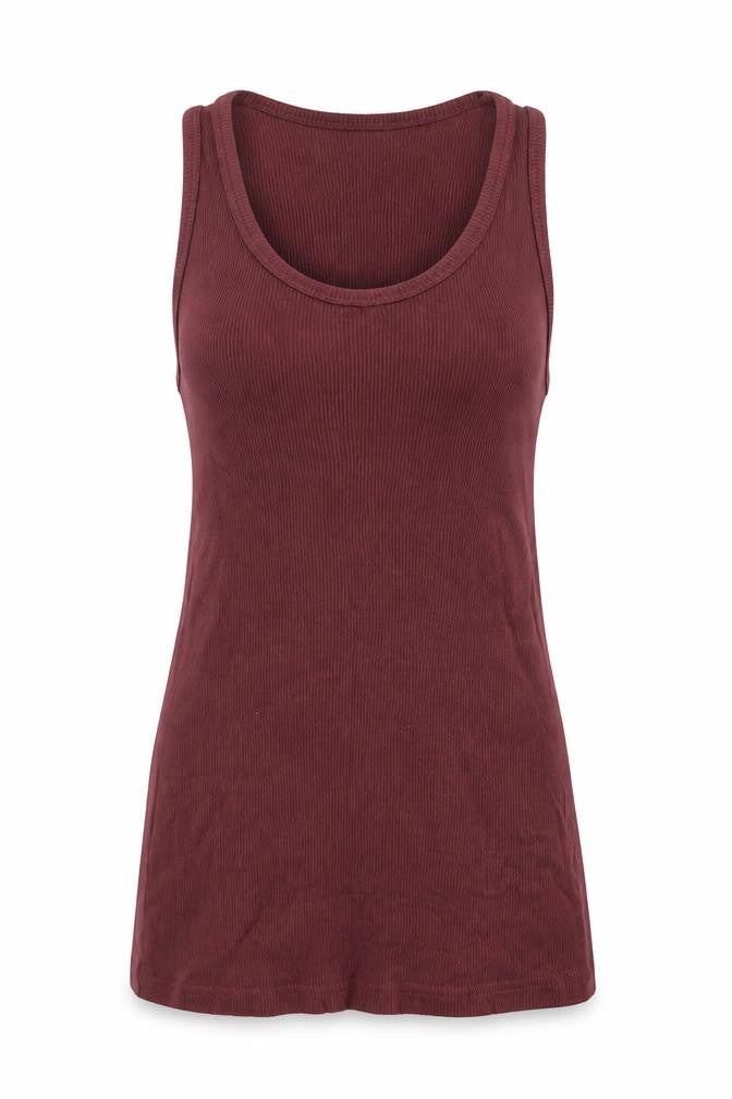 Select Womens Red   Basic Tank Size 8