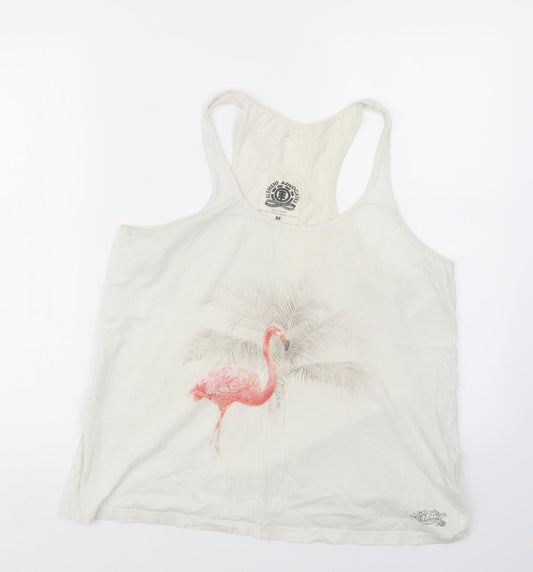 Element Advocates Womens White   Basic Tank Size M