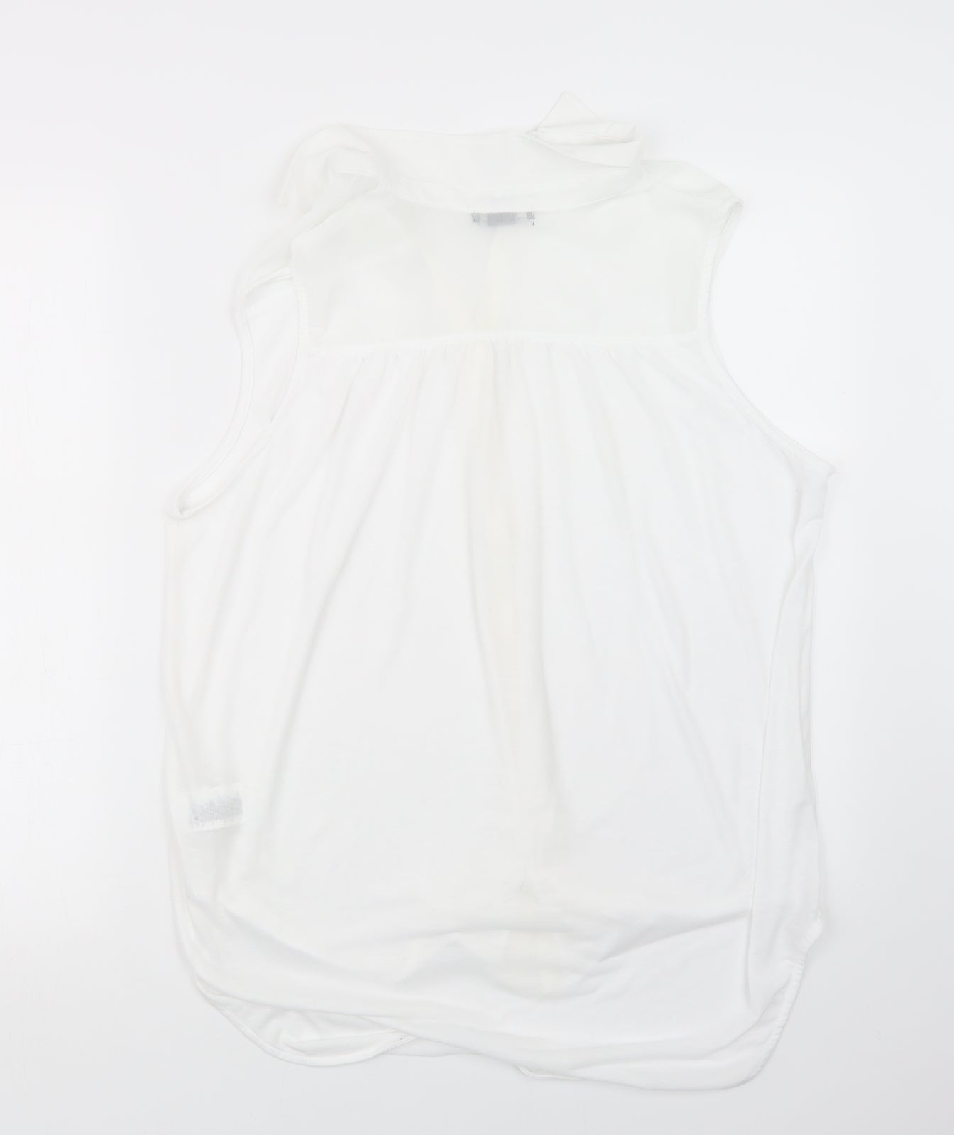 H&M Womens White   Basic Button-Up Size M