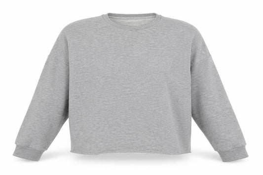 Primark Womens Grey  Jersey Pullover Sweatshirt Size 14