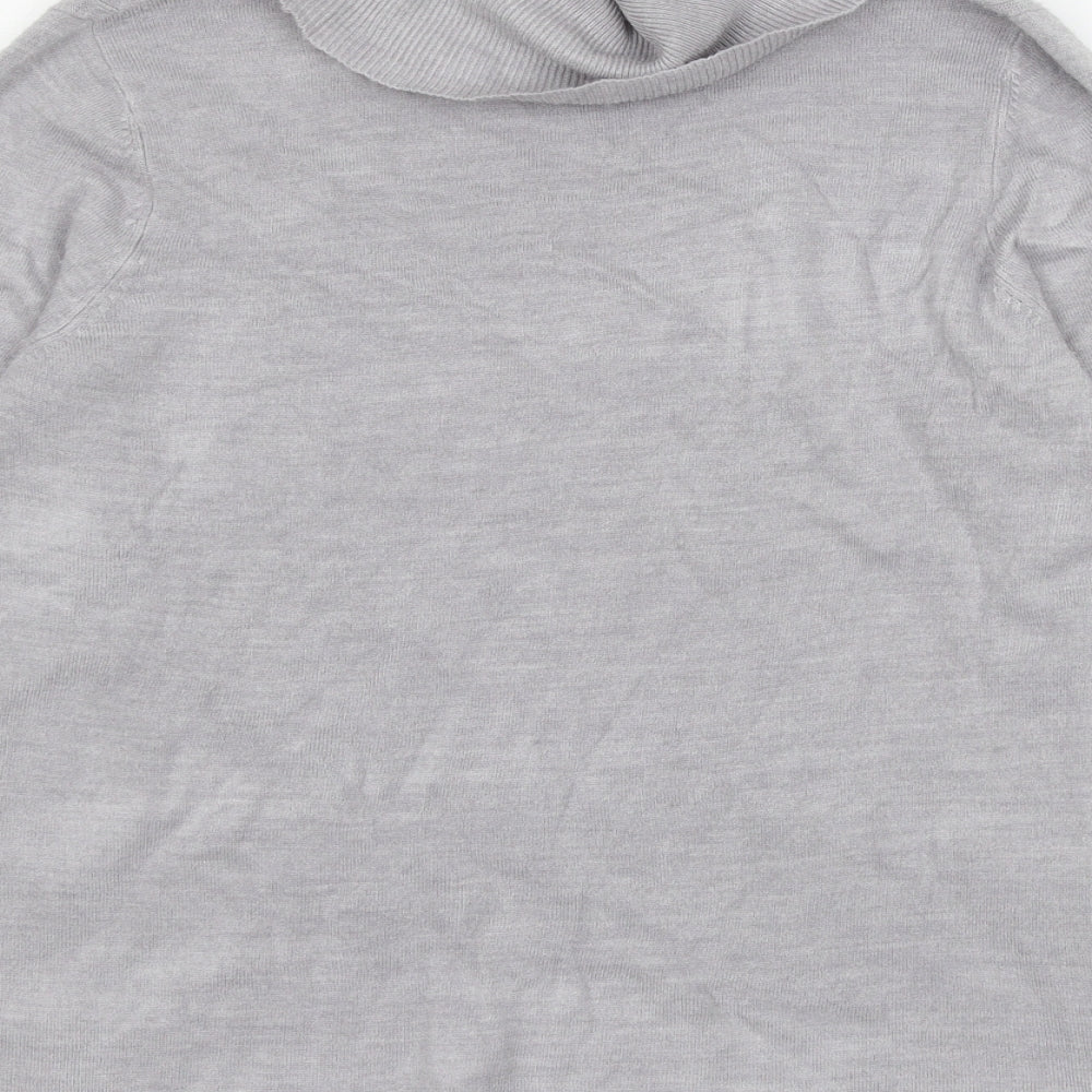 Bonmar Womens Grey  Knit Pullover Jumper Size 12