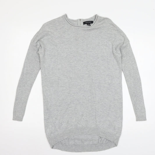 Atmosphere Womens Grey  Knit Pullover Jumper Size 6