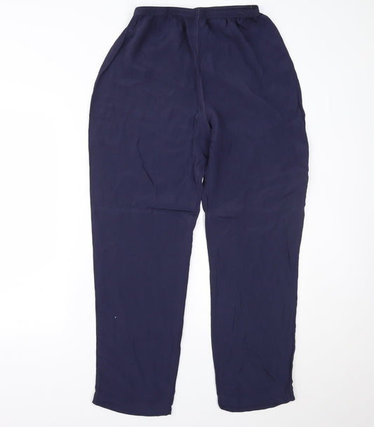 Marks and Spencer Womens Blue   Trousers  Size 14 L27 in