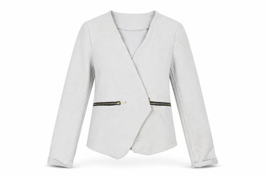 Preworn Womens Grey   Jacket Blazer Size M