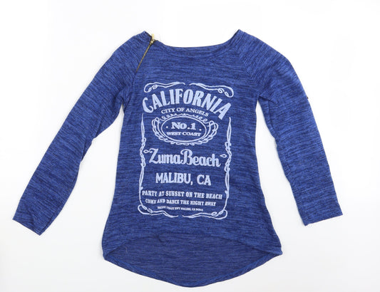 Preworn Womens Blue   Pullover Jumper One Size