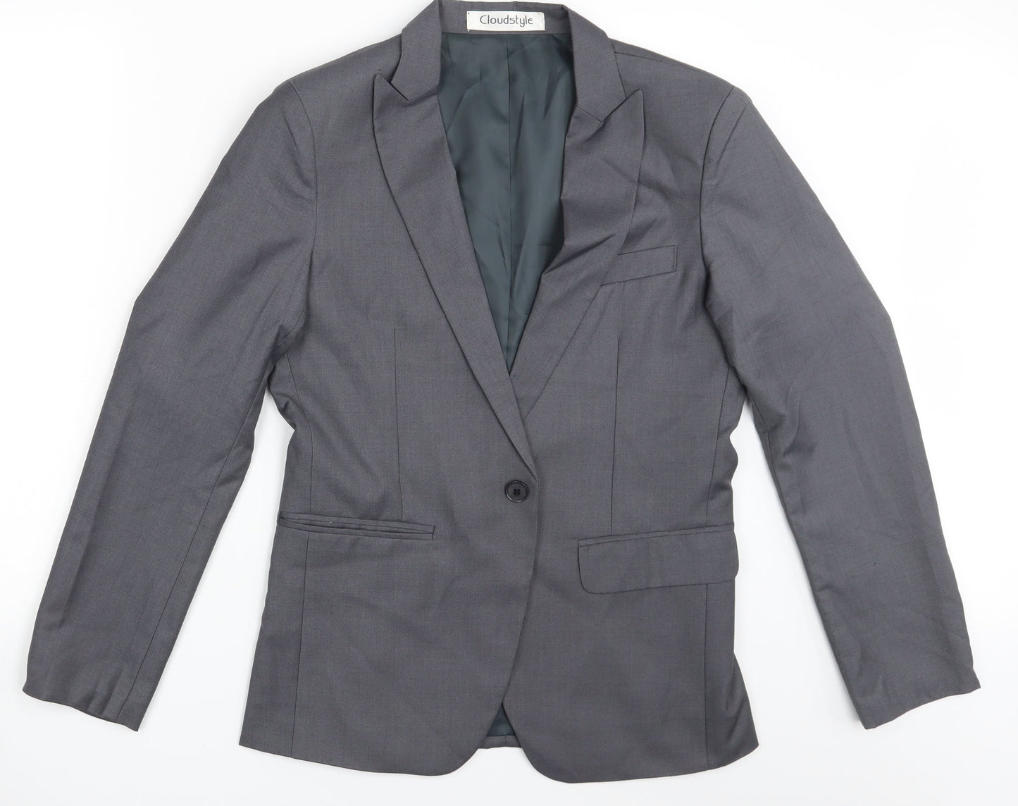 Cloudstyle Womens Grey   Jacket Blazer One Size