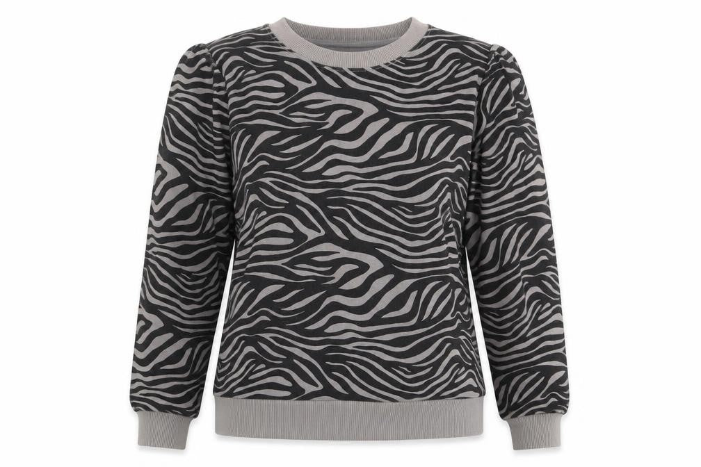 Next Womens Black Geometric  Pullover Jumper Size 6