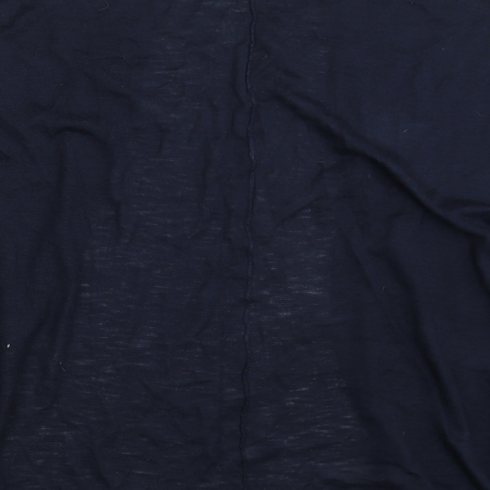 TEXT   Womens Blue   Cardigan Jumper One Size