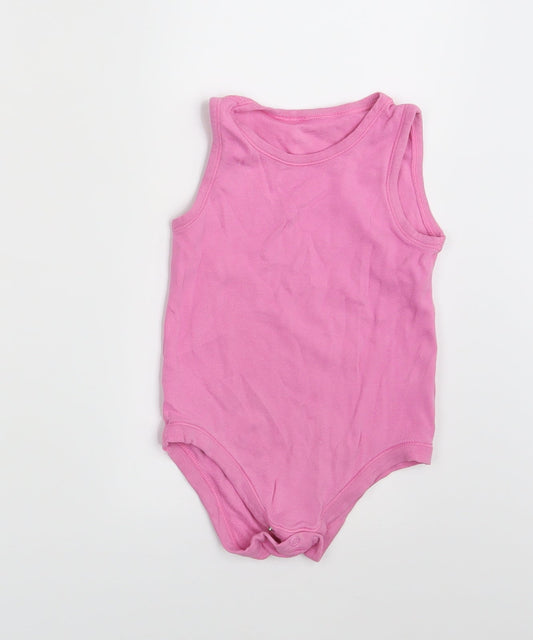 Matalan Girls Pink   Babygrow One-Piece Size 18-24 Months