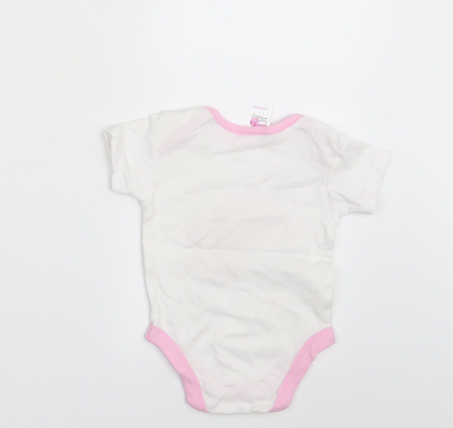 I Love my Unicorn Girls White Animal Print  Romper One-Piece Size 6-9 Months  - Unicorn