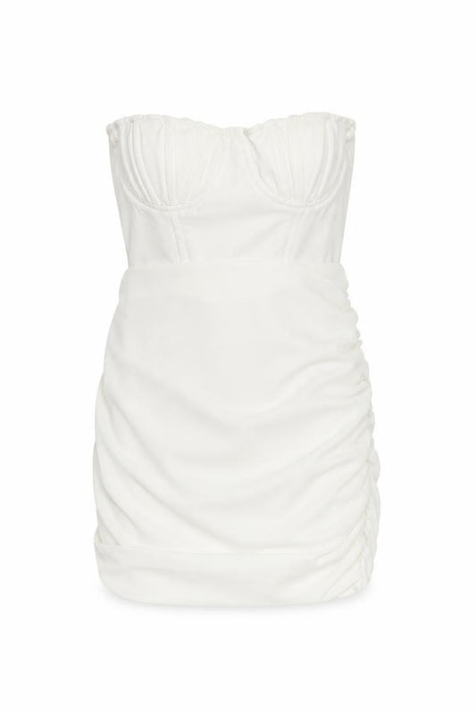PRETTYLITTLETHING Womens White   Bodycon  Size 8