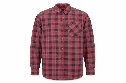 rolla's Mens Red Check   Button-Up Size M