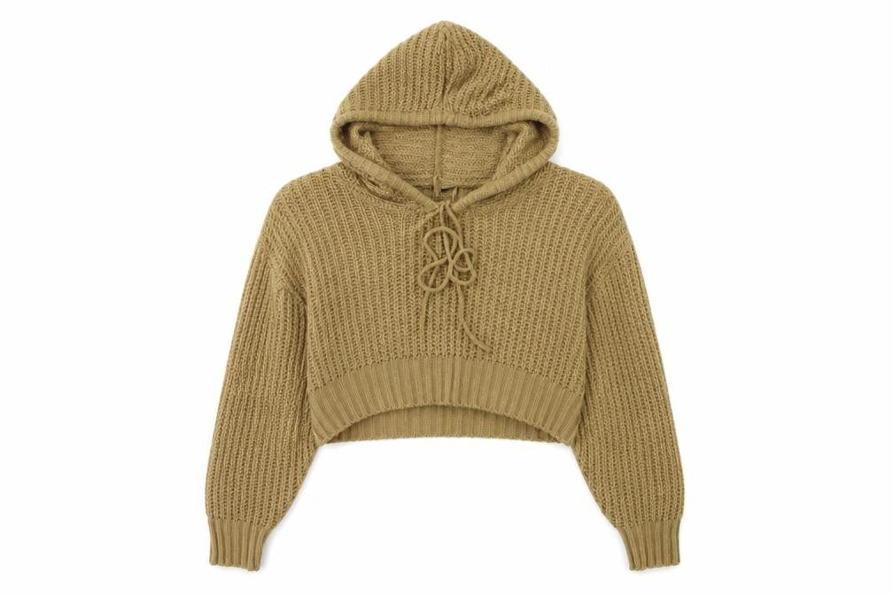 PRETTYLITTLETHING Womens Brown  Knit Pullover Jumper Size S