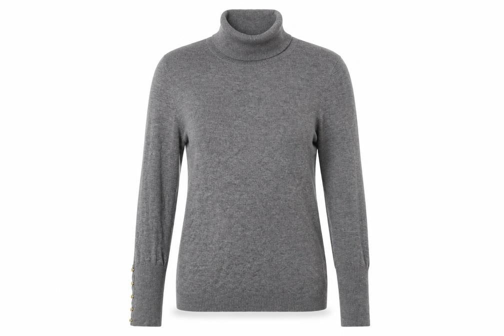 H&M Womens Grey  Knit Pullover Jumper Size S