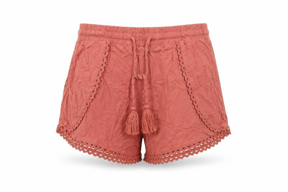 Primark Womens Red   Bermuda Shorts Size 8