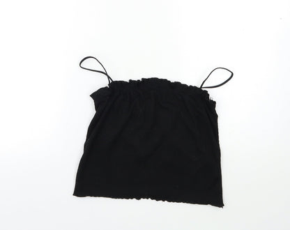 Boohoo Womens Black   Basic Tank Size 12