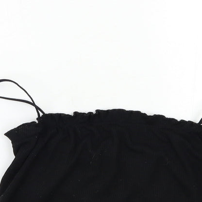 Boohoo Womens Black   Basic Tank Size 12