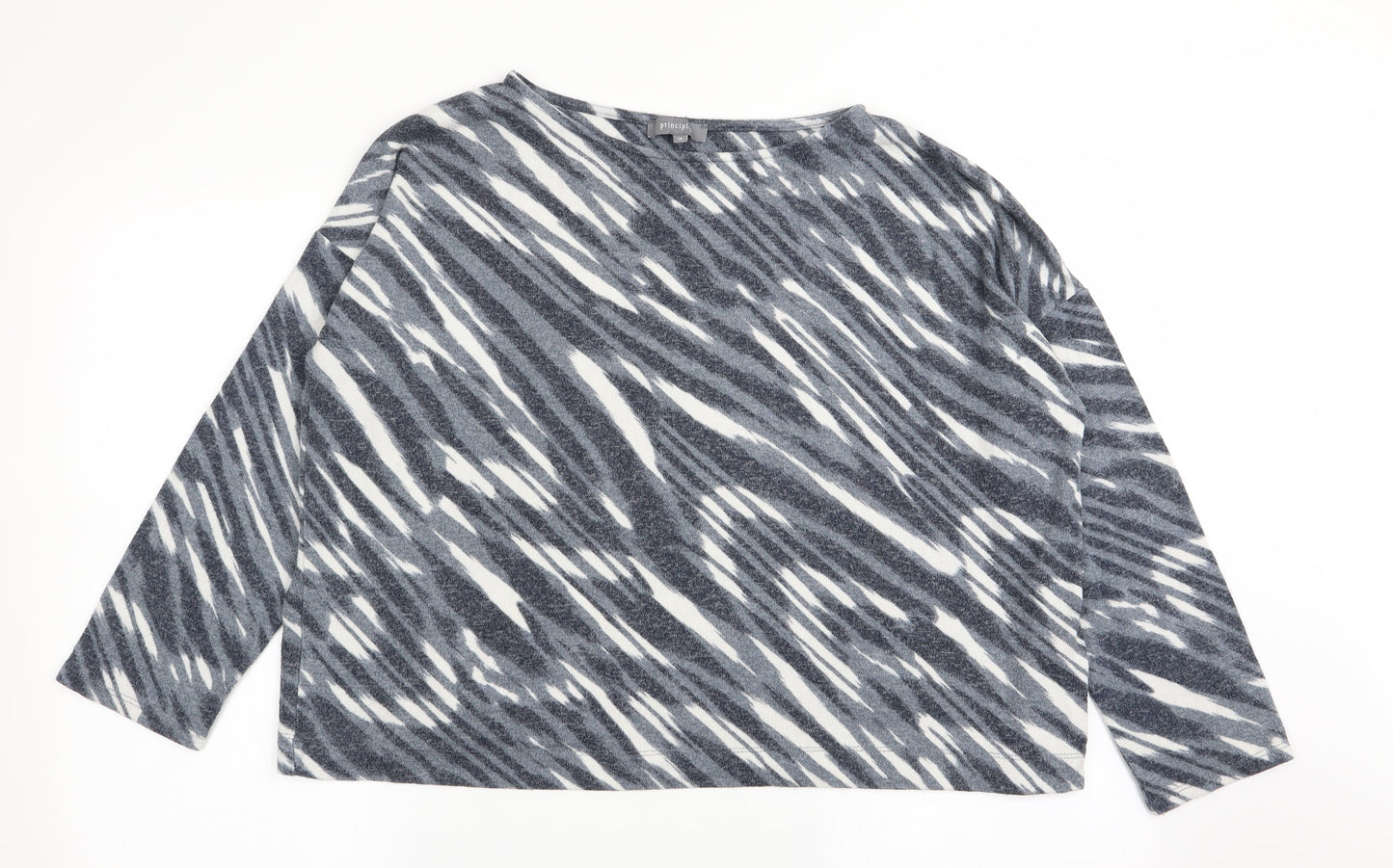 Principles Womens Multicoloured Animal Print  Basic T-Shirt Size 18
