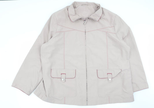 BM Womens Pink   Jacket Coat Size XL