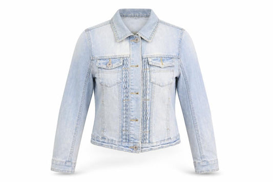 365 Womens Blue   Jacket  Size 8  - denim jacket