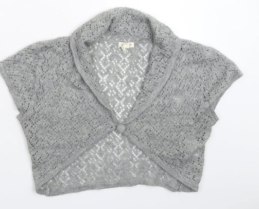 Zengara Womens Grey  Knit Vest Jumper Size 16