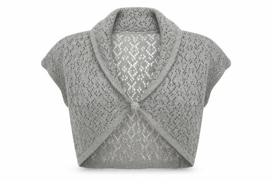 Zengara Womens Grey  Knit Vest Jumper Size 16