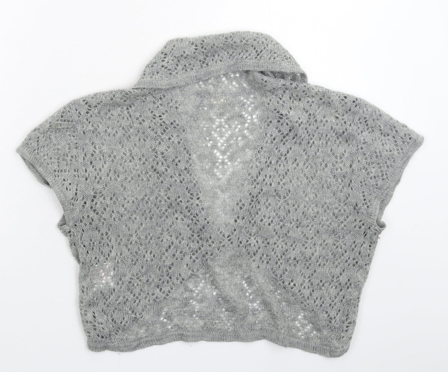 Zengara Womens Grey  Knit Vest Jumper Size 16