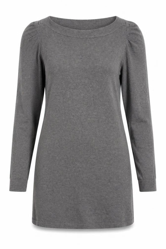 Warehouse Womens Grey  Knit Pullover Jumper Size 14