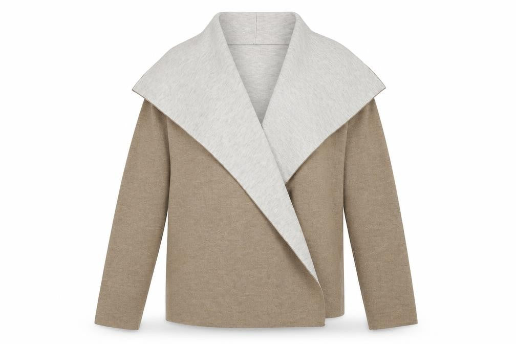 Primark Womens Grey  Knit Cardigan Jumper Size 8