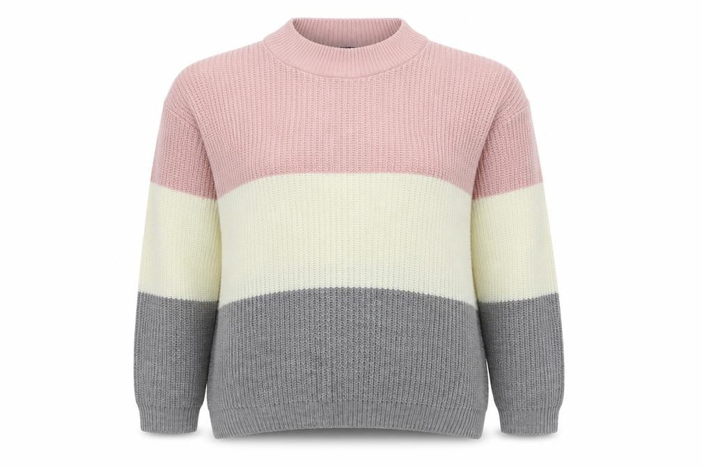 Select Womens Multicoloured  Knit Pullover Jumper Size 14