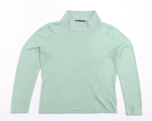 Bonmarché Womens Green  Knit Pullover Jumper Size S