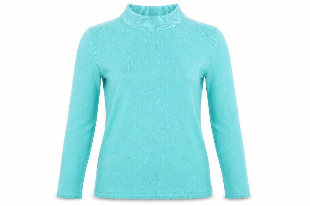 Bonmarché Womens Green Knit Pullover Jumper Size S