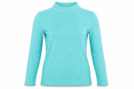 Bonmarché Womens Green Knit Pullover Jumper Size S