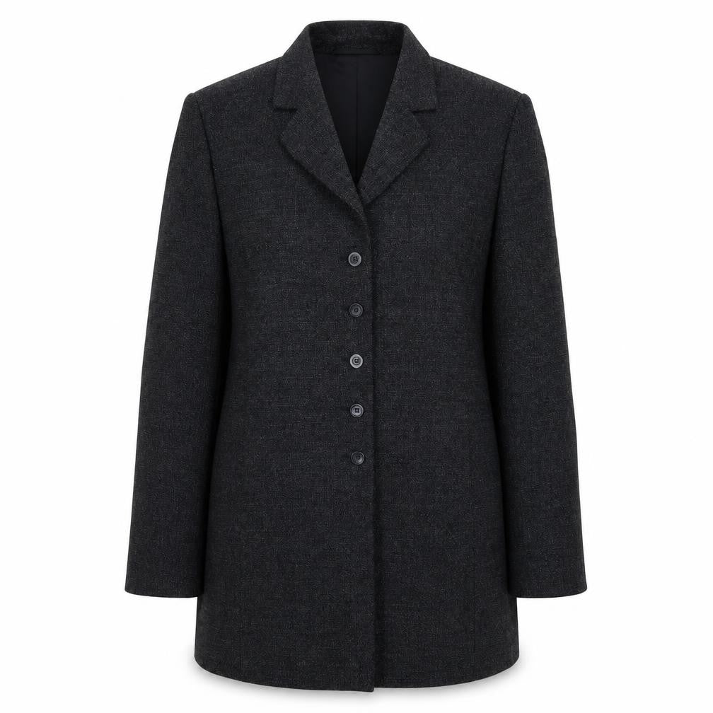 Basler Women's Grey Button Suit Jacket Size 16