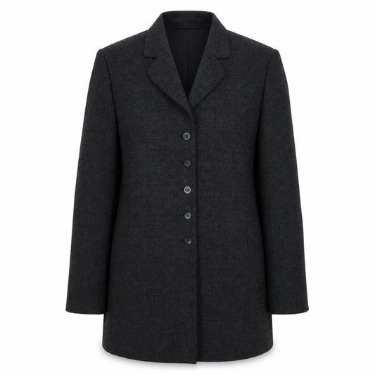 Basler Women's Grey Button Suit Jacket Size 16