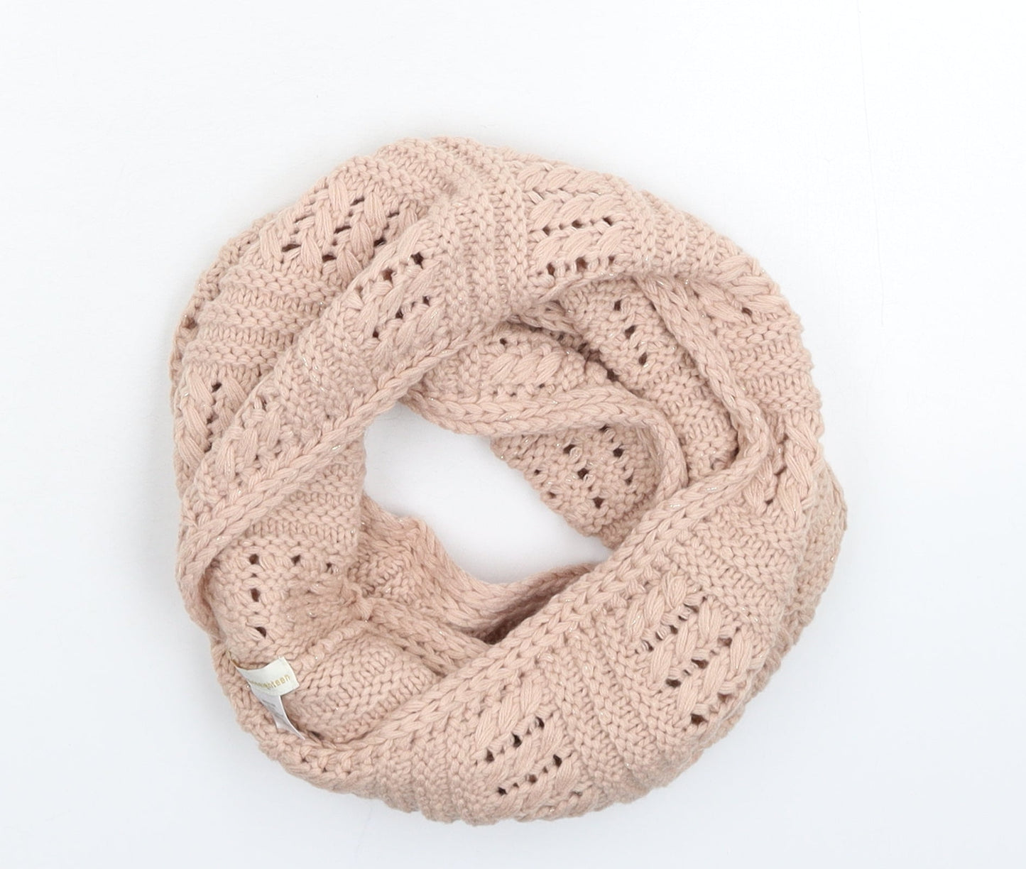 Collection Eighteen Womens Pink  Knit  Scarf   - Snood