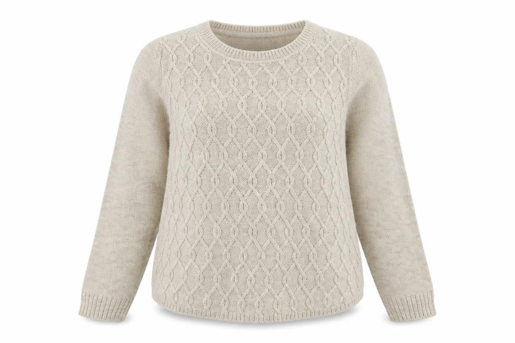 Per Una Womens Grey  Knit Pullover Jumper Size 14