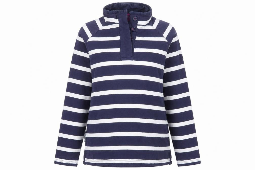 moutain warhouse Womens Multicoloured Striped  Pullover Jumper Size 12