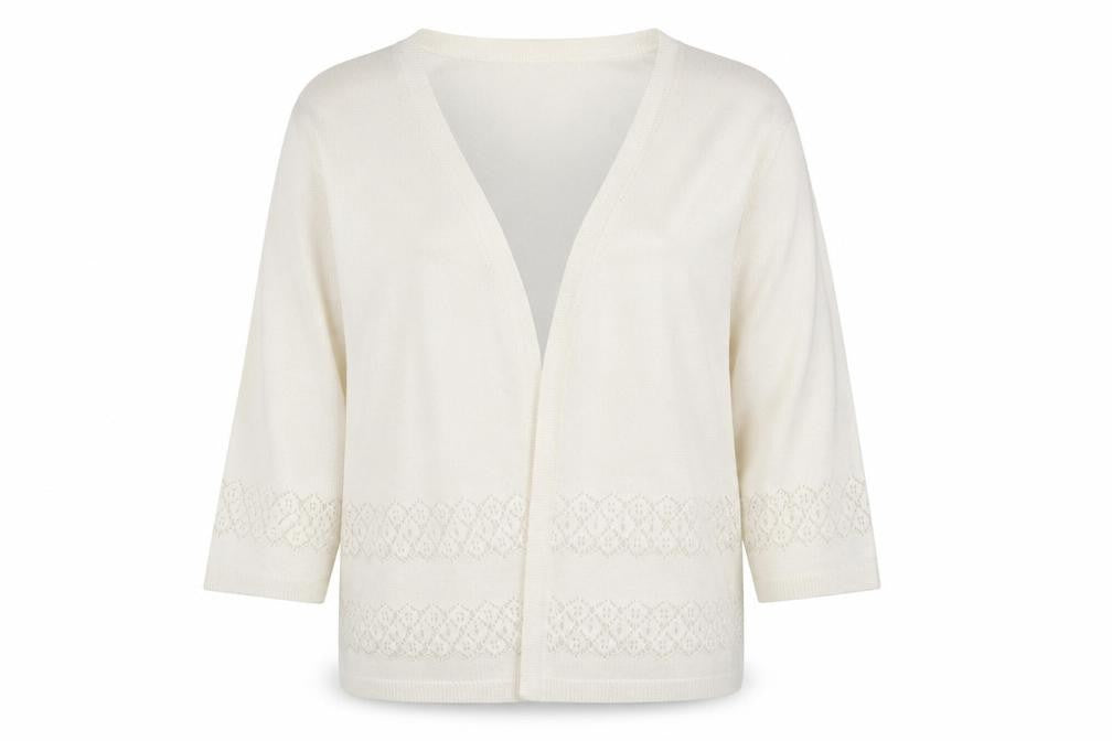 Primark Womens Ivory   Cardigan Jumper Size 12