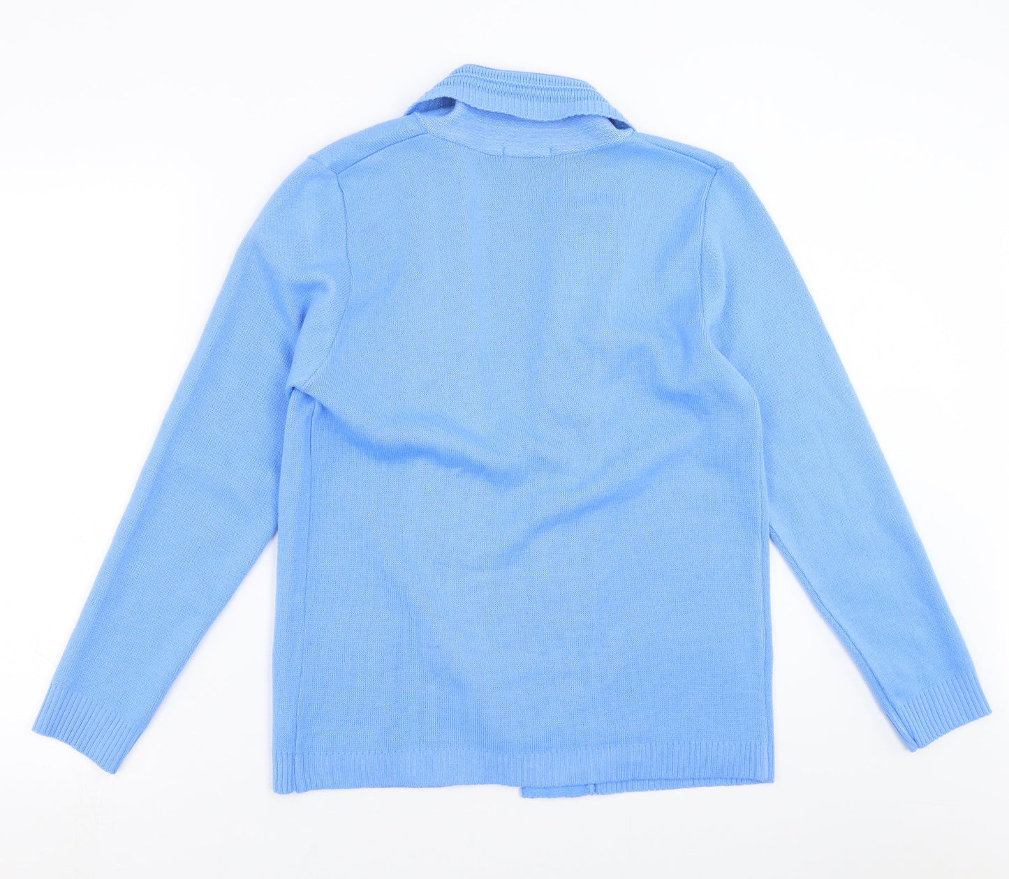 Vivi London Womens Blue  Knit Cardigan Jumper Size S