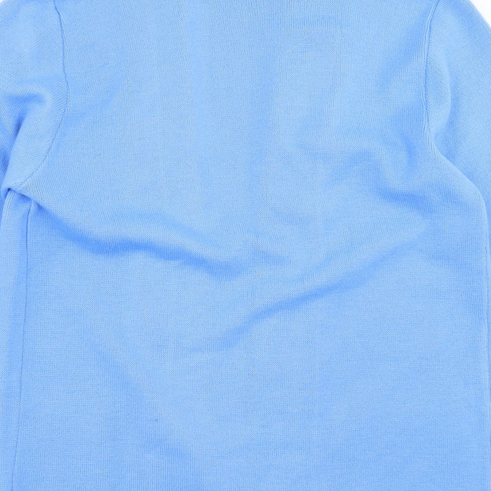 Vivi London Womens Blue  Knit Cardigan Jumper Size S