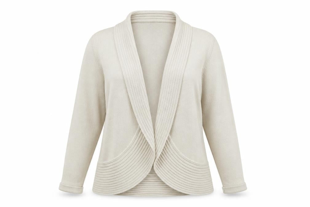 BHS Womens Beige  Knit Cardigan Jumper Size 14